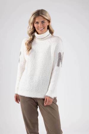 NUKUS Niky Pullover 17 off white