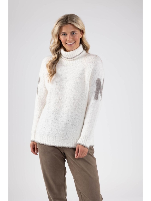 NUKUS Niky Pullover 17 off white
