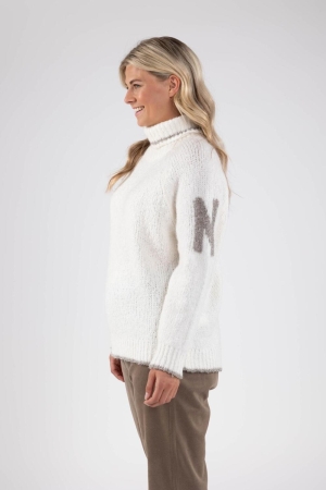 NUKUS Niky Pullover 17 off white