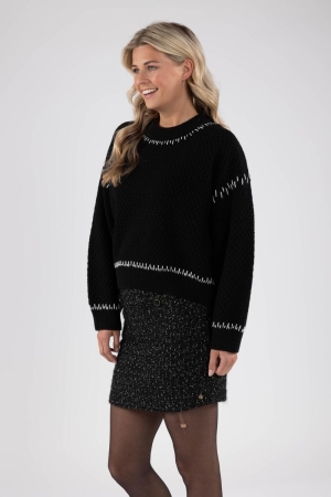 NUKUS Bangkok Pullover 5 black