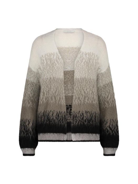 NUKUS Kirk Cardigan 114 offwhite/black