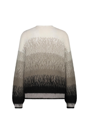 NUKUS Kirk Cardigan 114 offwhite/black