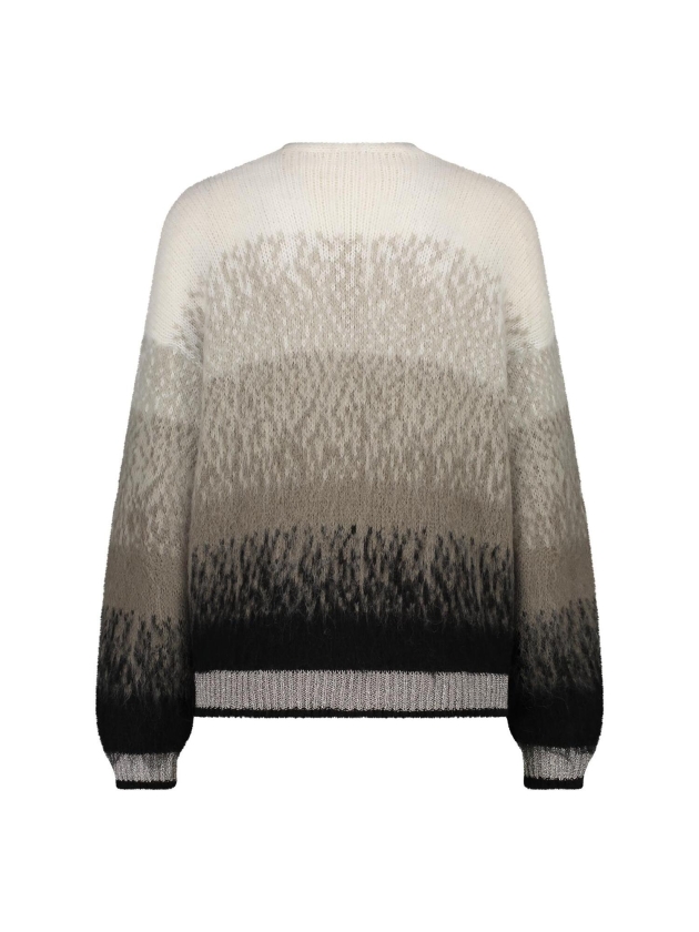 NUKUS Kirk Cardigan 114 offwhite/black