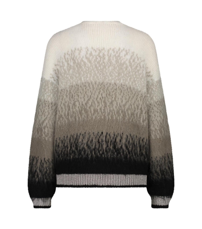NUKUS Kirk Cardigan 114 offwhite/black
