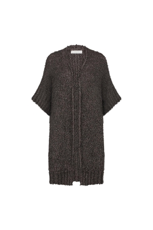 NUKUS Bess Cardigan 50 walnut