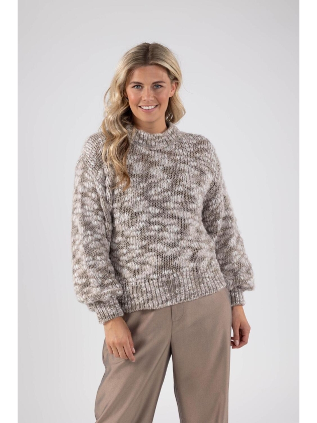 NUKUS Moreno Pullover 59 light taupe
