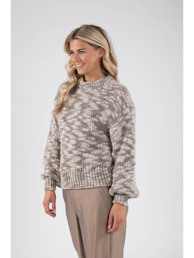 NUKUS Moreno Pullover 59 light taupe