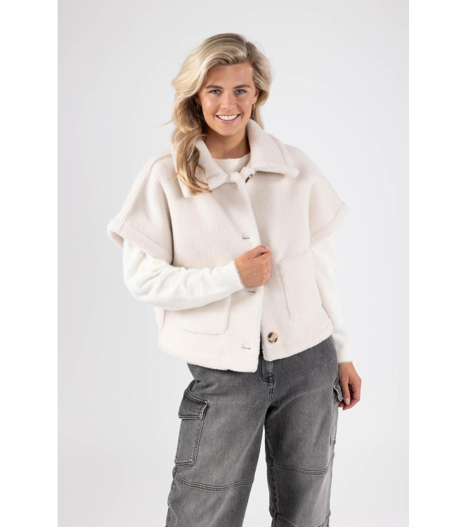 NUKUS Amsterdam Gilet 17 off white