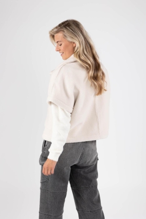 NUKUS Amsterdam Gilet 17 off white