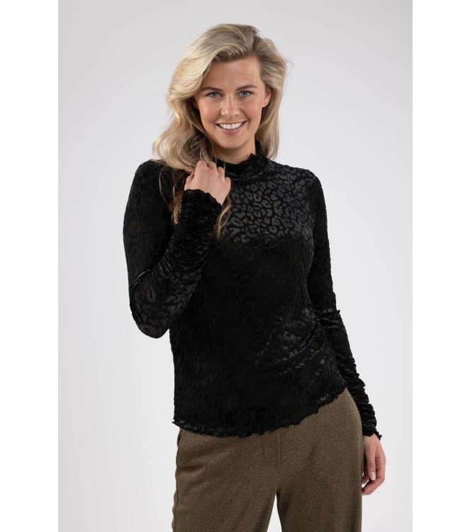 NUKUS Herning Top Panter 5 black