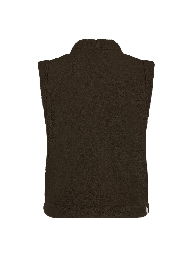 NUKUS Elise Gilet 37 burned olive