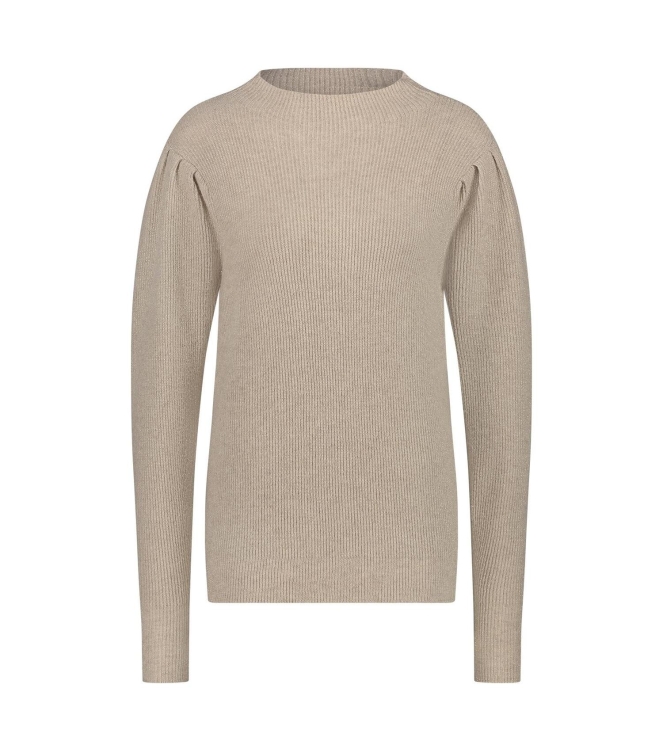 NUKUS Lana Pullover Lurex 9 sand