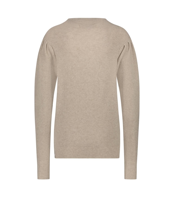 NUKUS Lana Pullover Lurex 9 sand