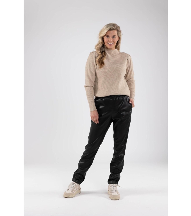 NUKUS Lana Pullover Lurex 9 sand