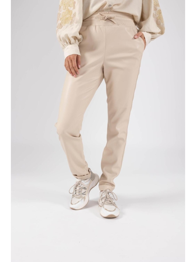 NUKUS Paris Pants PU 17 off white
