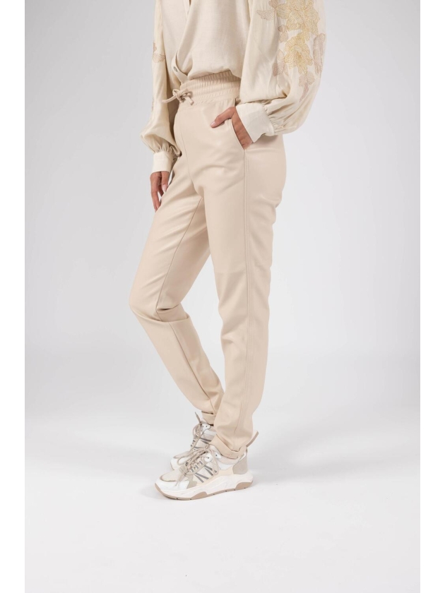 NUKUS Paris Pants PU 17 off white