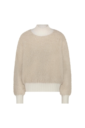 NUKUS Essy Pullover 9 sand