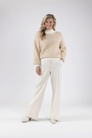 NUKUS Essy Pullover 9 sand
