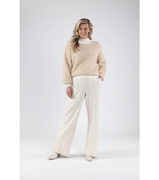 NUKUS Essy Pullover 9 sand