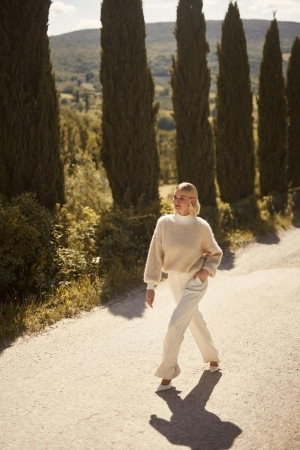 NUKUS Essy Pullover 9 sand