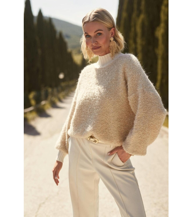 NUKUS Essy Pullover 9 sand