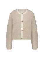NUKUS Mandy Cardigan 9 sand