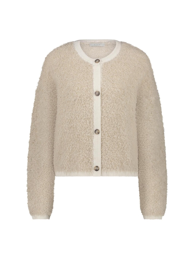 NUKUS Mandy Cardigan 9 sand