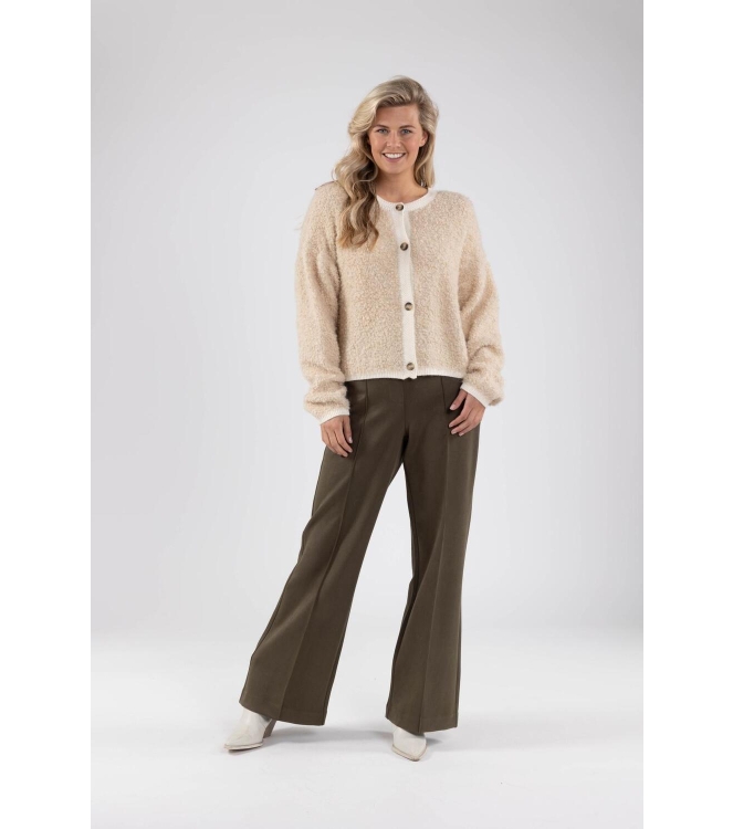 NUKUS Mandy Cardigan 9 sand
