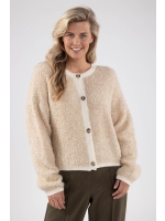 NUKUS Mandy Cardigan 9 sand