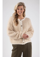 NUKUS Mandy Cardigan 9 sand