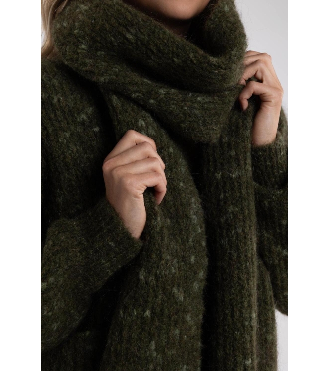 NUKUS Beau Scarf 37 burned olive