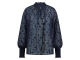 NUKUS Marbella Blouse Flower 70 navy
