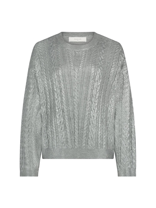 NUKUS Carmel Pullover 10 silver