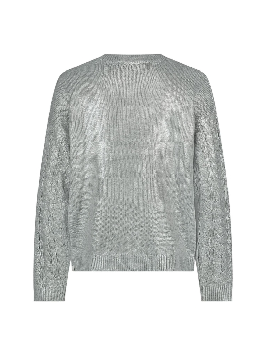 NUKUS Carmel Pullover 10 silver