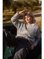 NUKUS Carmel Pullover 10 silver