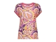 Geisha T-shirt AOP fancy rib 380 Purple