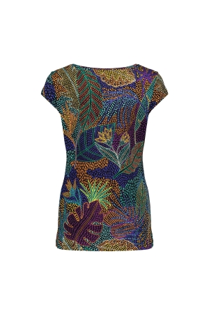 Geisha T-shirt AOP s/s 999 Black