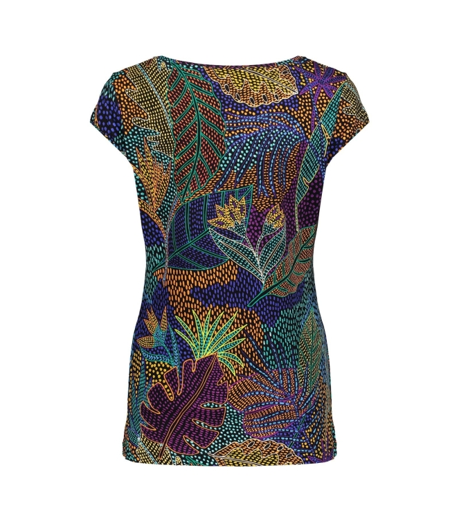Geisha T-shirt AOP s/s 999 Black