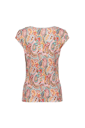 Geisha T-shirt AOP s/s 420 Pink
