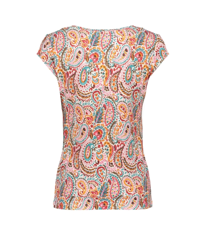 Geisha T-shirt AOP s/s 420 Pink