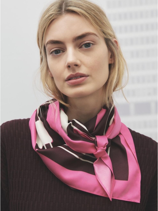 Opus Ablair scarf 40028 Amarena