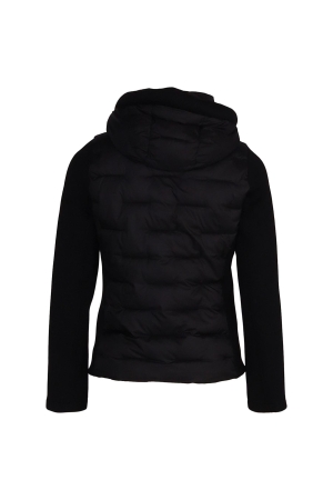 St Barth Woman Women Jacket Quilted Scuba 990 Black