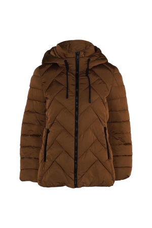 St Barth Woman Women Jacket Quilted 850 Cognac