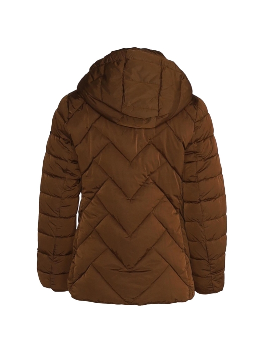 St Barth Woman Women Jacket Quilted 850 Cognac
