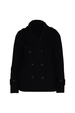 St Barth Woman Women Jacket Scuba 990 Black