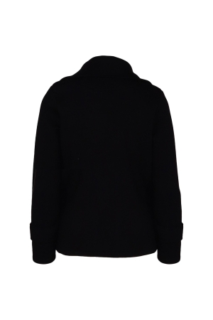 St Barth Woman Women Jacket Scuba 990 Black