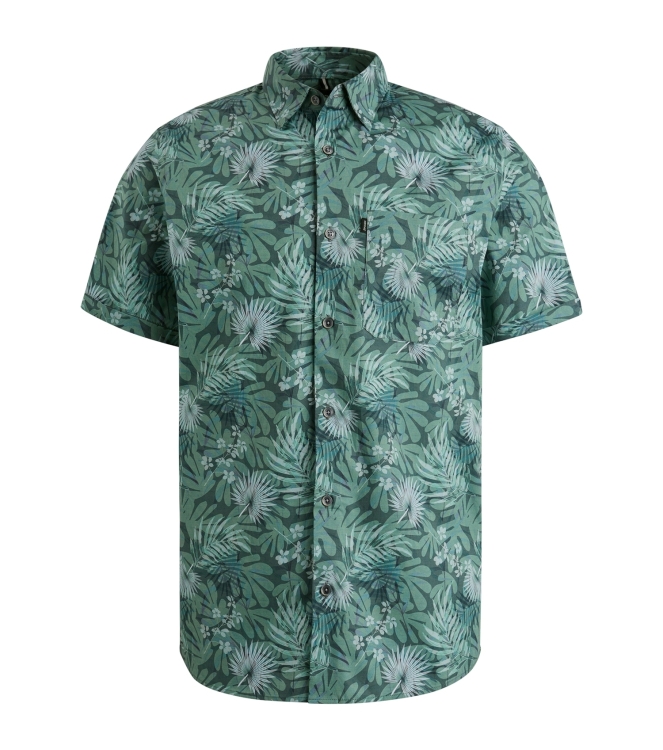 Vanguard Short Sleeve Shirt Print on fine p 9139 Black Onyx