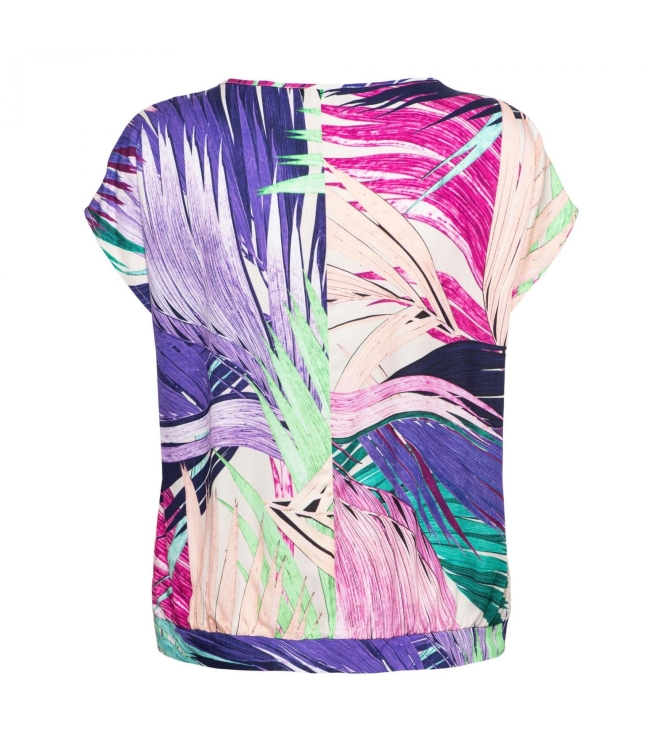 Co Woman ELVIRA MULTI LEAF 44095 nt-turquoise multi