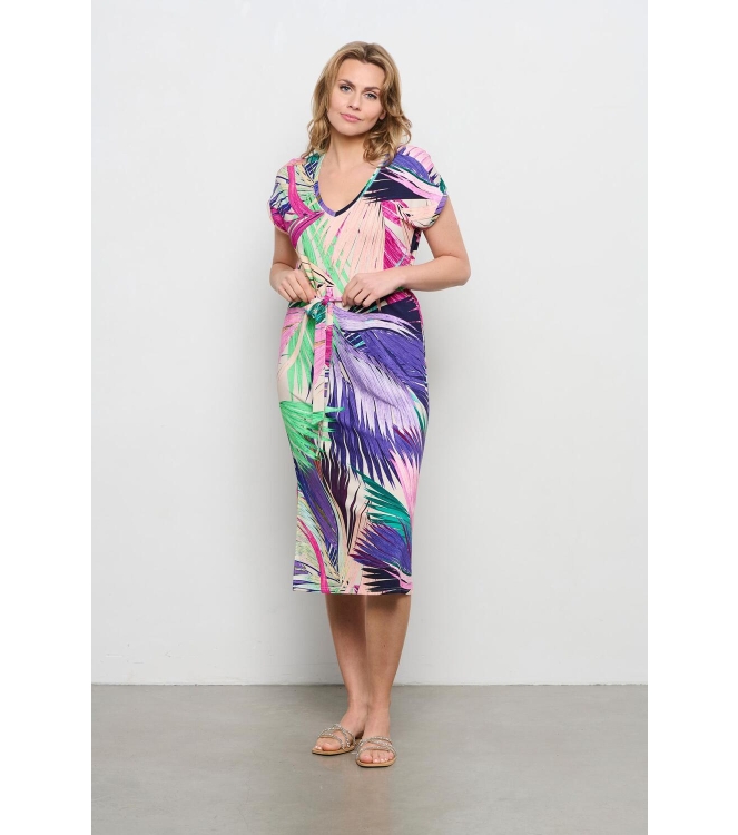 Co Woman VALERIE MULTI LEAF 44095 nt-turquoise multi