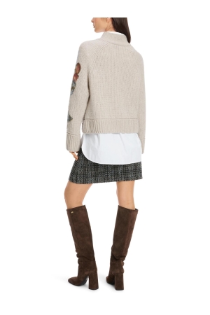 MarcCain Collections Pullover 182 Smoke